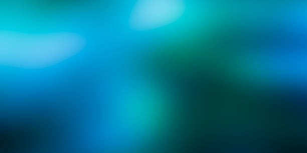 istock Blurred abstract blue green gradient color transit colourful frosted glass effect background banner 2153986545