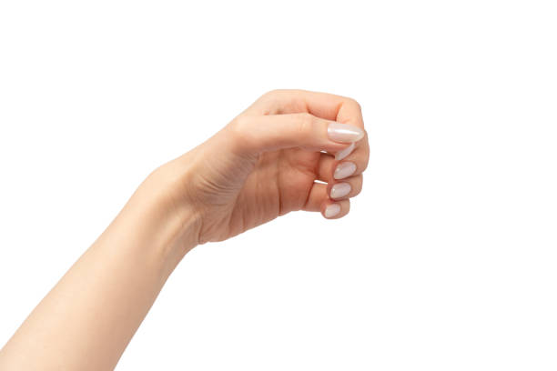 istock Woman hands  isolated on a white background. 2153992360