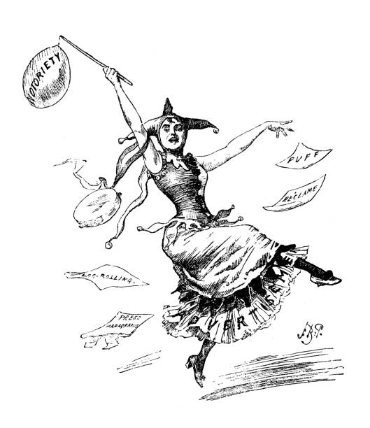 British satire caricature comic cartoon illustration