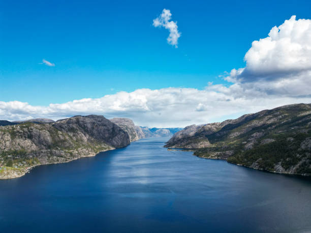 istock lysefjord panorama view, norway 2154011173