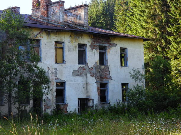 istock Abandoned Schoolhouse in a Village 2154017769