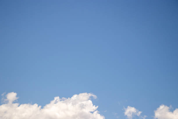 istock Beautiful Cauliflower-shaped Clouds in the blue sky on a sunny spring day 2154023015