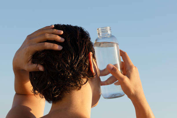 istock Female is  trying to cool down 2154024089