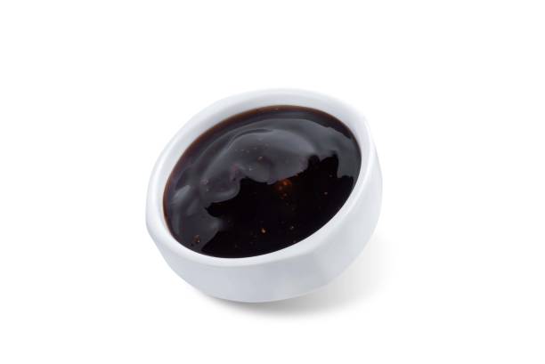 istock Teriyaki sauce in a bowl on a white isolated background 2154044151