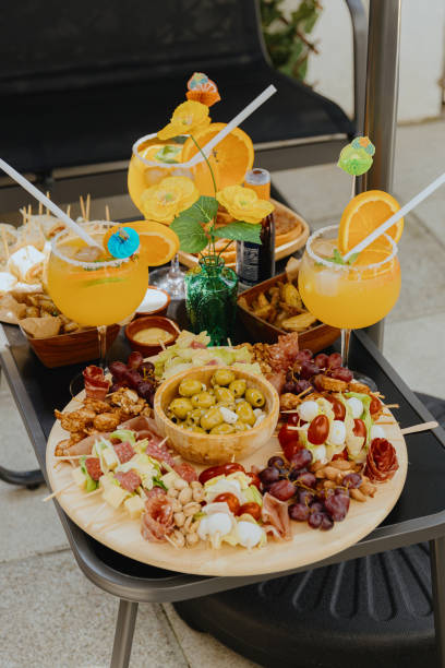 istock Aperitif with cocktails on the table. 2154059736