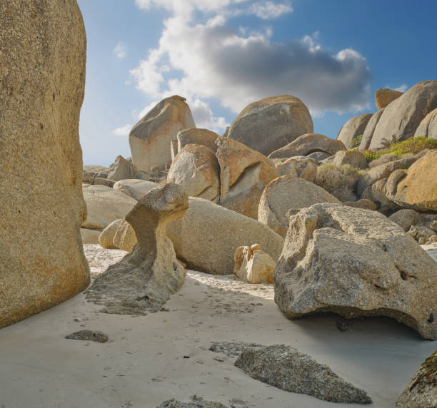 istock Beautiful rocky coastline - close to Cape Town 2154065489
