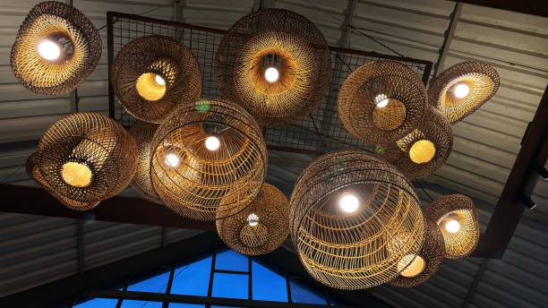 istock lampshades with various unique shapes 2154071907