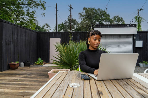 istock Strong Business Woman Outside Working 2154075348