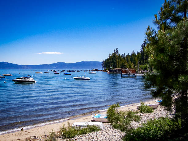 A view of north shore Lake Tahoe California