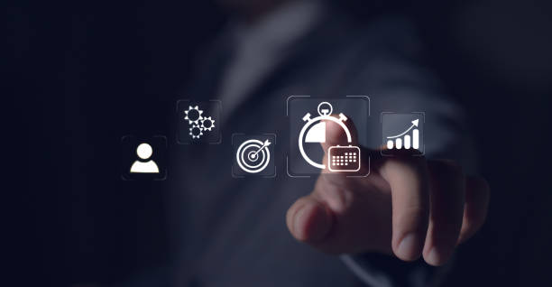 istock time management concept Planning work to increase efficiency Business project planning Effective time management and reduce working time 2154078060