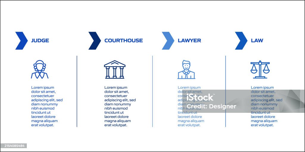 Law And Justice Related Process Infographic Template Process Timeline ...