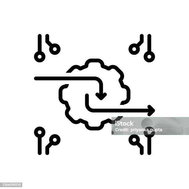 Input Output Stock Illustration - Download Image Now - Cable, Circuit ...