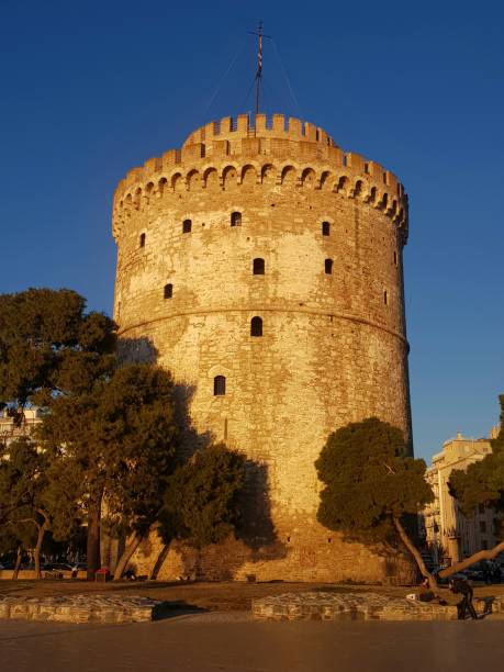 The white tower in Thessaloniki, Greece