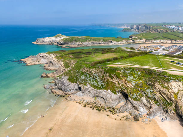 istock Lusty Glaze and Porth Beach in Cornwall 2154119264