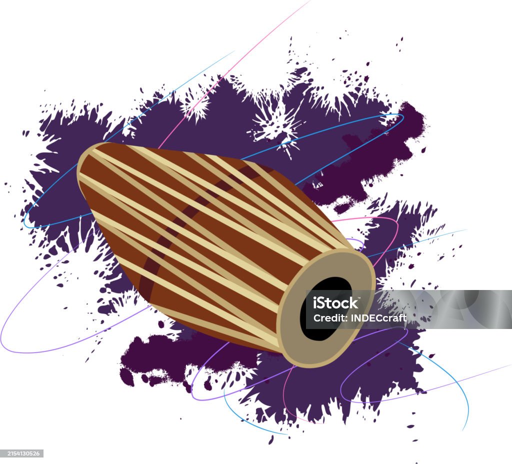 Khal Instrument Khol Instrument Stock Illustration - Download Image Now - Art, Arts ...
