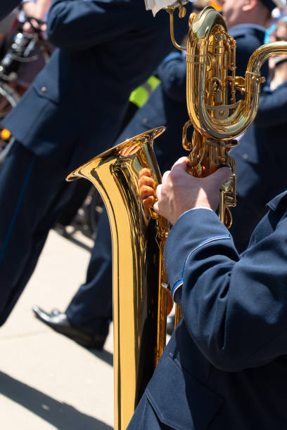 istock A man plays the saxophone, close-up. 2154131238