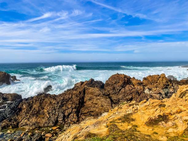 istock Sines Portugal. West Coast. Big waves, storm, surfing 2154132472