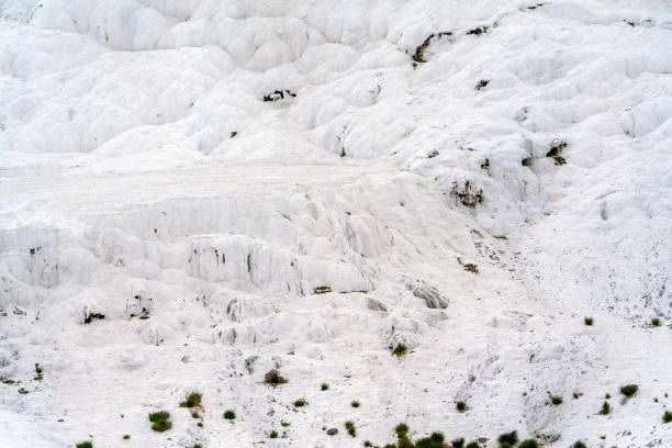 istock Pamukkale Traventine a cross section. Abstract. 2154136505