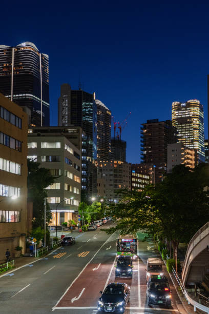 istock Tokyo Street, Minato, Japan 2154138220