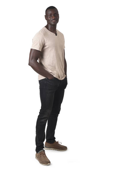 istock Portrait of a man on white background 2154138682