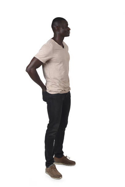 istock Portrait of a man on white background 2154139314