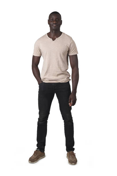 istock Portrait of a man on white background 2154139321
