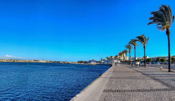 istock Portimao waterfront, coastline, Arade River, Portugal 2154142464