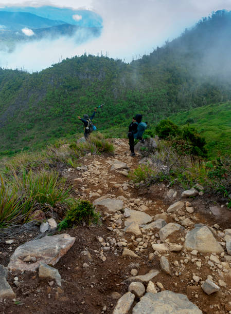 istock Hiking to Talang Mountain 2154154345