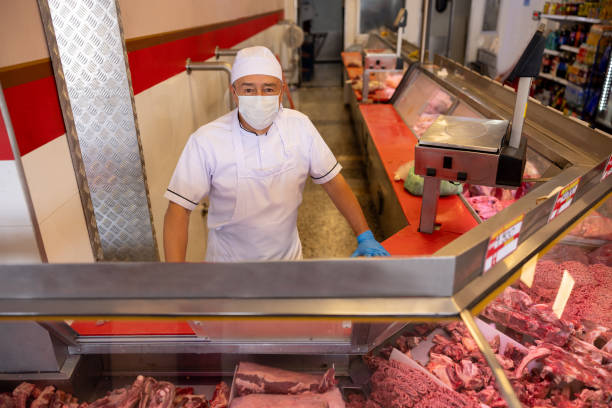 istock Butcher working at the butchery 2154154994