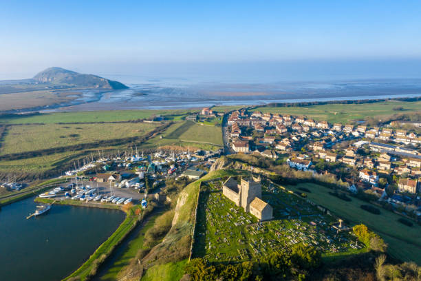 istock Uphill Hill and the Boatyard at Weston Super Mare 2154156314