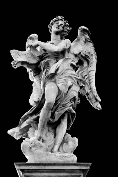 istock Angel with the Superscription 2154156370