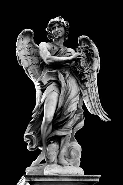istock Angel with the Crown of Thorns 2154158215