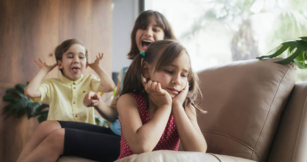 istock Children Bullying and aggrieving their friend 2154158859