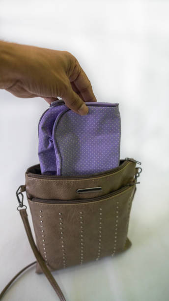 istock Various bags with handle and zipper details 2154160376
