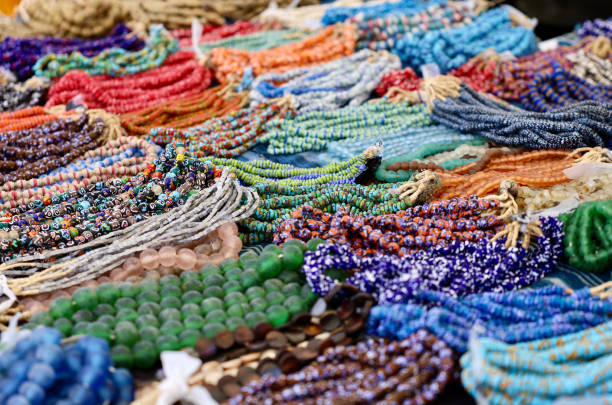 istock Abundance of bright and vibrant multicolored beads 2154163144