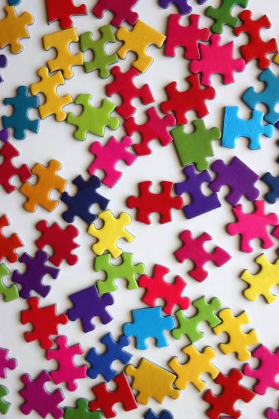 istock Colorful Jigsaw Puzzle Pieces 2154163705