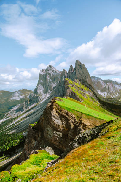 istock Majestic Seceda Mountain Scenery in Spring, Dolomites, Italy 2154173120