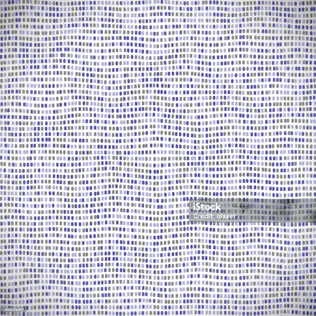Bluegray Rounded Rectangles In Uneven Matrix Grid Pattern Stock ...