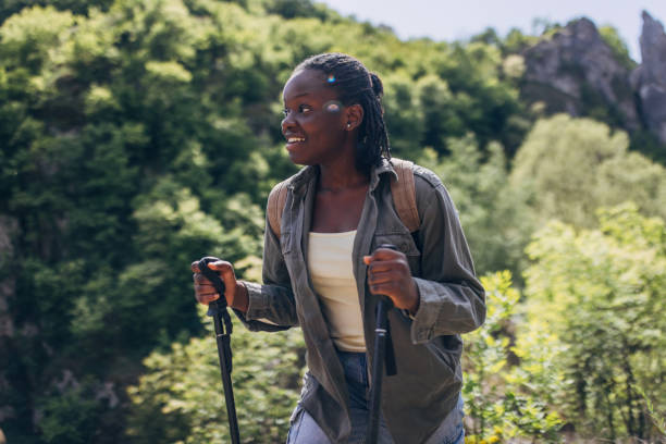istock Diverse women enjoying a mountain hike 2154181947