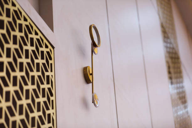 decorative ornaments attached to a building wall