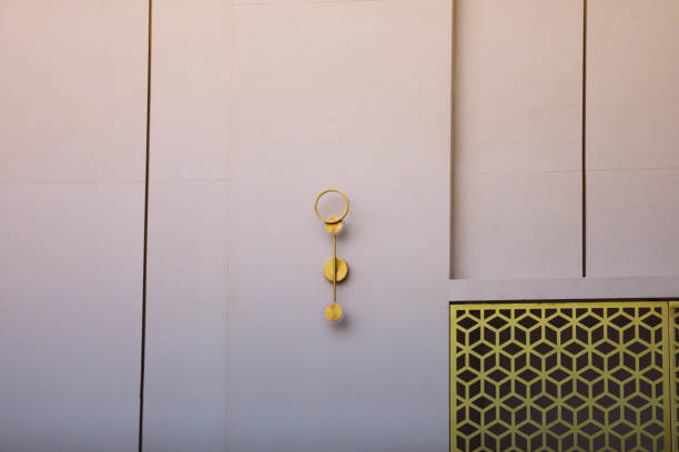 decorative ornaments attached to a building wall
