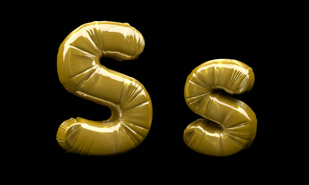 istock Golden Balloon Letters S 2154186205