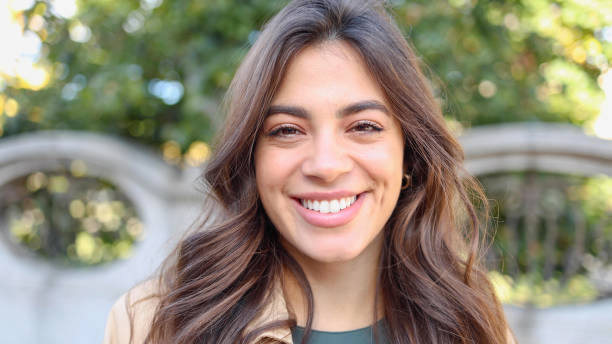 istock Young Spanish woman smiling 2154199750