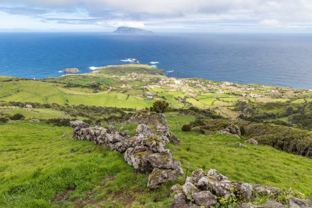 istock Atlantic Ocean and the coast on Flores Island. 2154201097