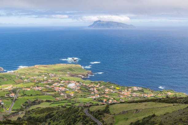 istock Atlantic Ocean and the coast on Flores Island. 2154201113