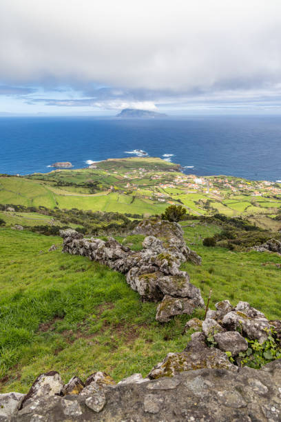 istock Atlantic Ocean and the coast on Flores Island. 2154201115
