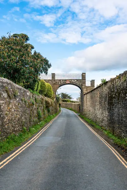 Photo of Empty road at Devon, UK