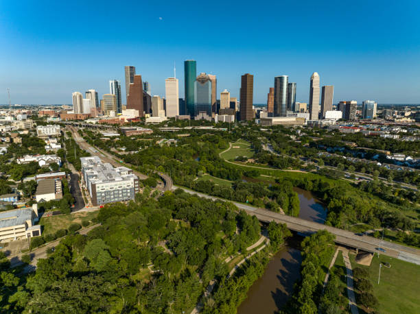 istock Downtown Houston, Texas aerial view 2154204661