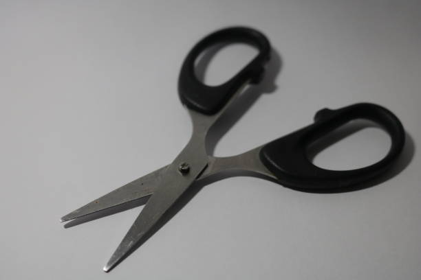 istock Stainless Steel Scissors with Sleek Handles 2154222648