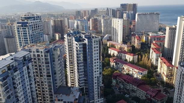 istock The Batumi buildings and skyline 2154229889